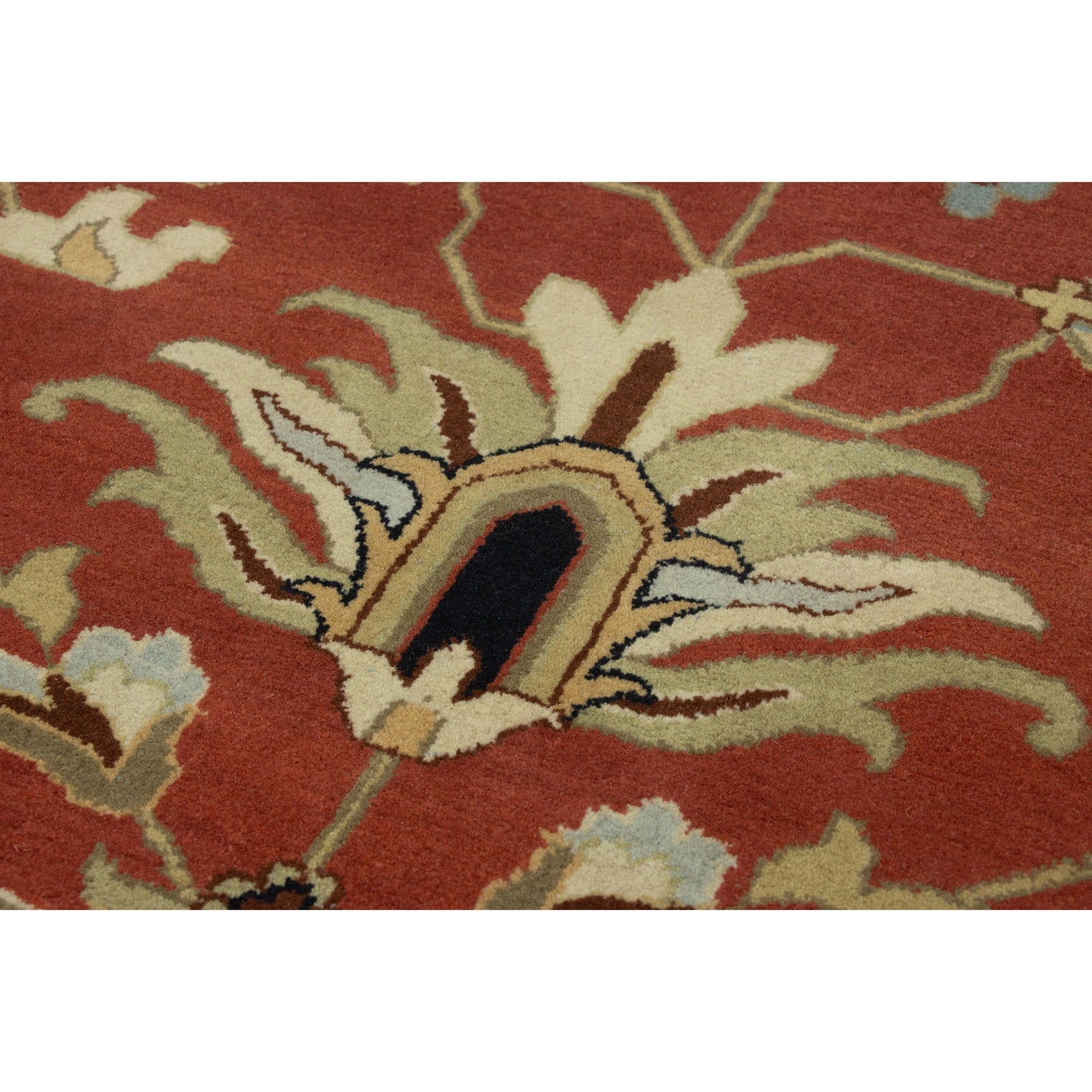 Sicily Handknotted Persian Knot handknotted tibetan 60 knot Organic Weave Shop