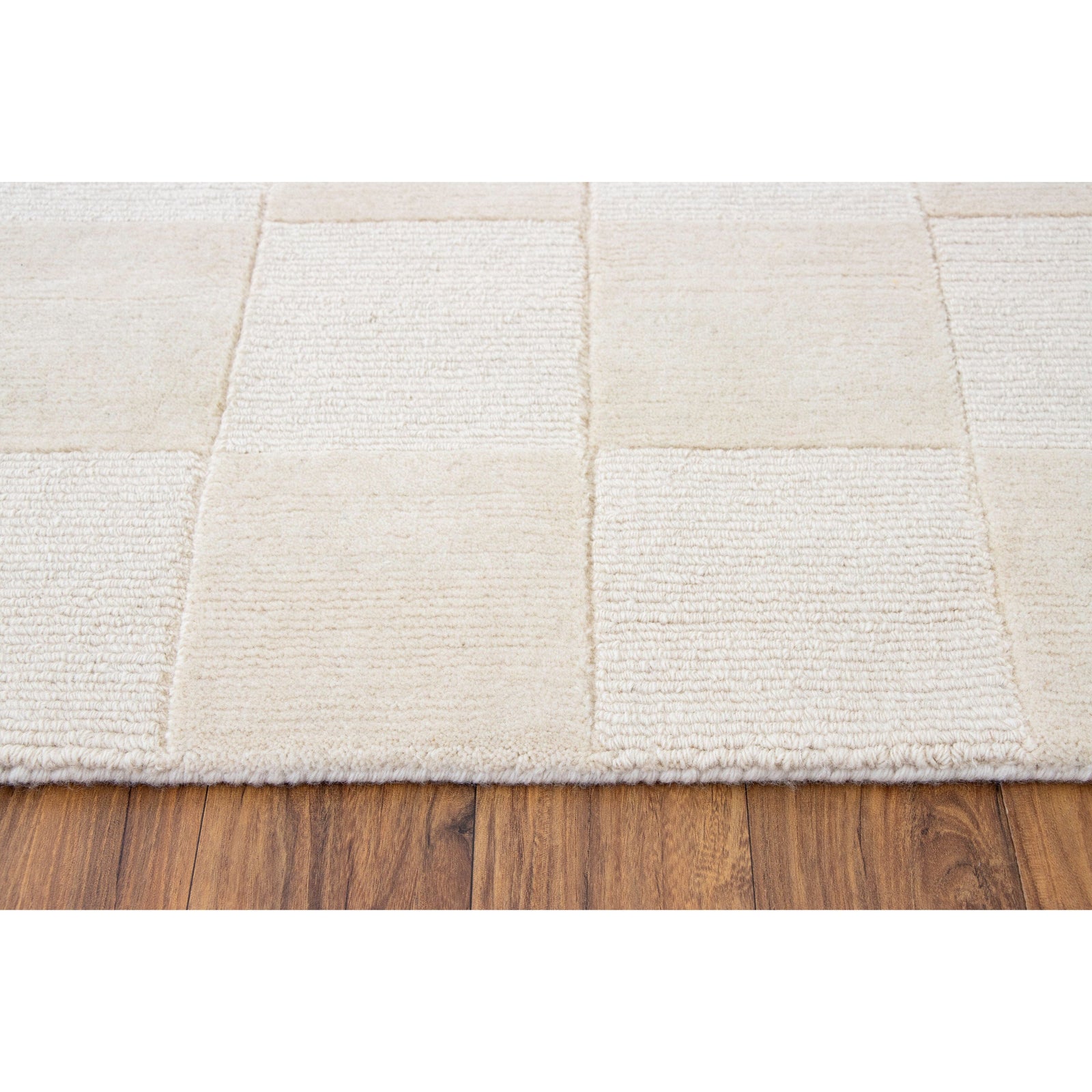 Ashley Tibetan Grey Handknotted Wool handknotted tibetan 60 knot Organic Weave Shop