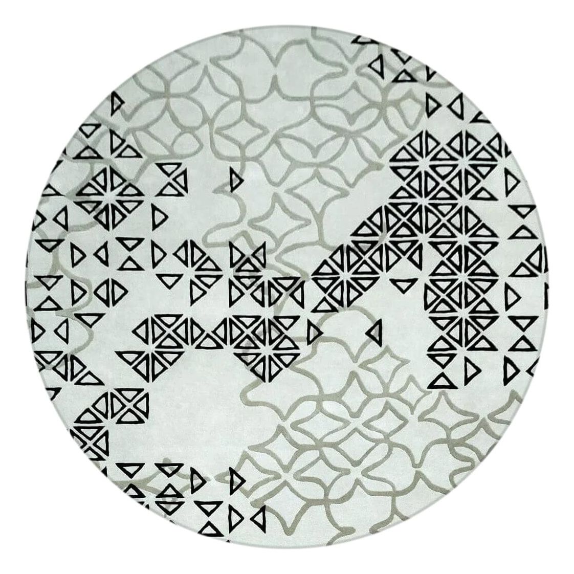Bellini Multi Wool handtufted wool Organic Weave Shop 8' CIRCLE Multi