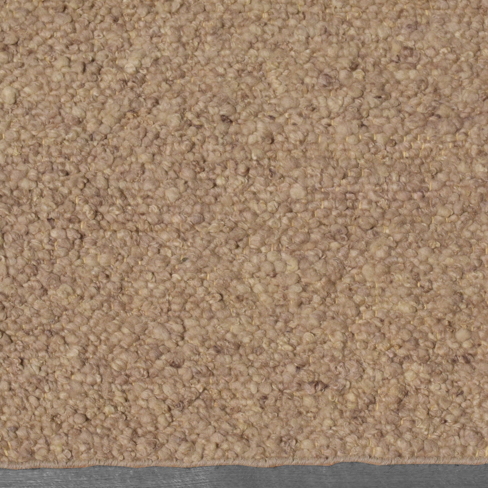 Boucle Wool - 4 colors wool flatweave Organic Weave Shop 6' Circle Terracotta