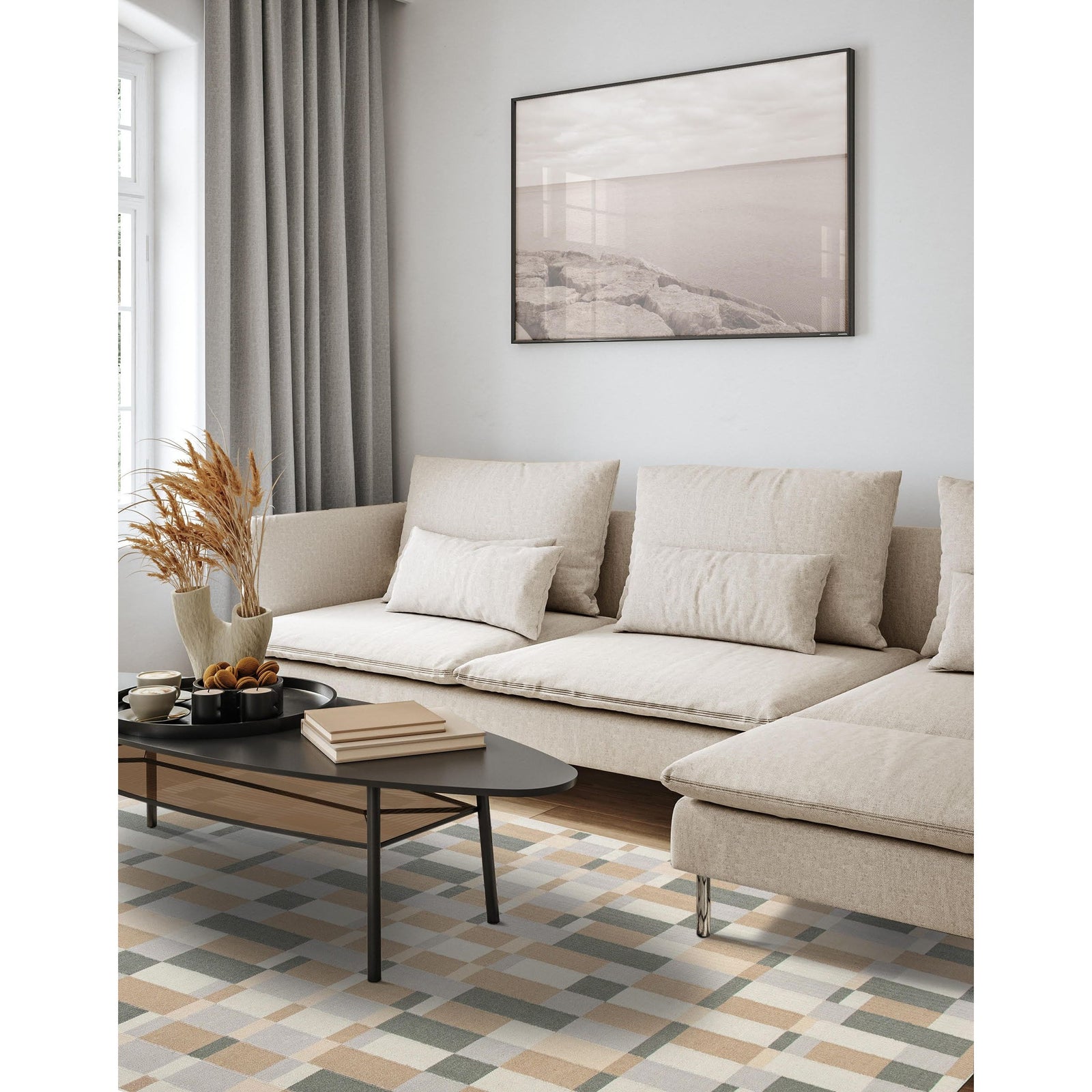 Dalton Wool Flatweave wool flatweave Organic Weave Shop