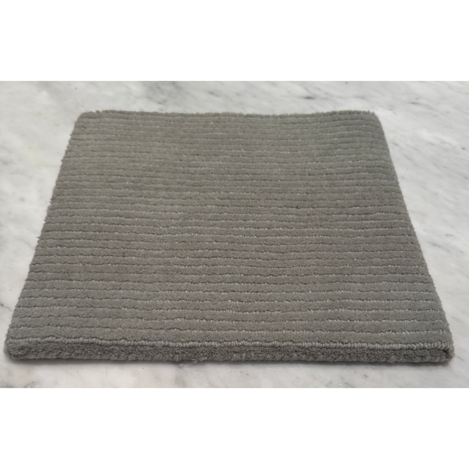 Easton Tibetan Handknotted Wool Grey SAMPLE Organic Weave Shop 12"x12"