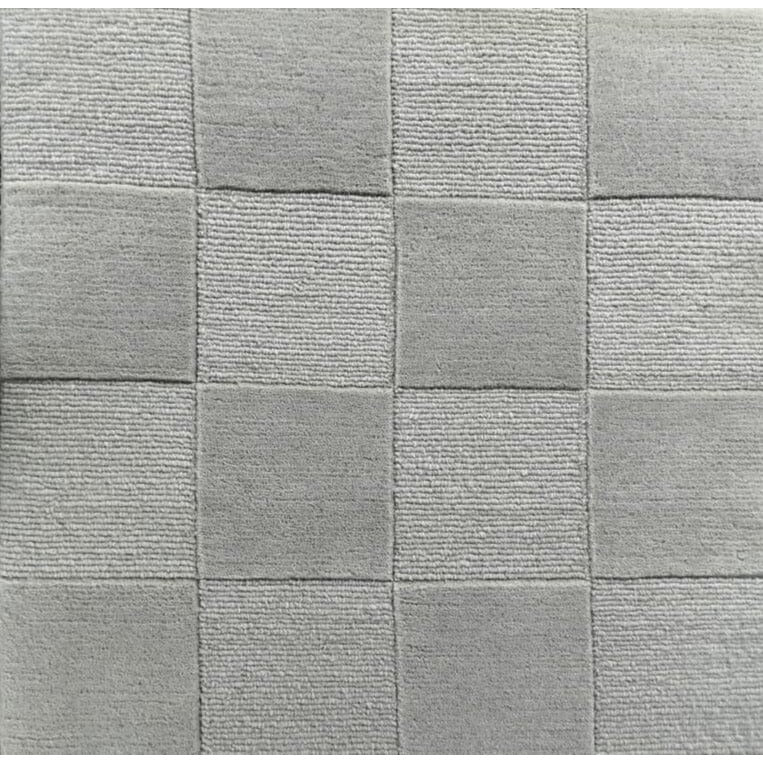 Harmony Tibetan Grey Handknotted Wool Ha handknotted tibetan 60 knot Organic Weave Shop