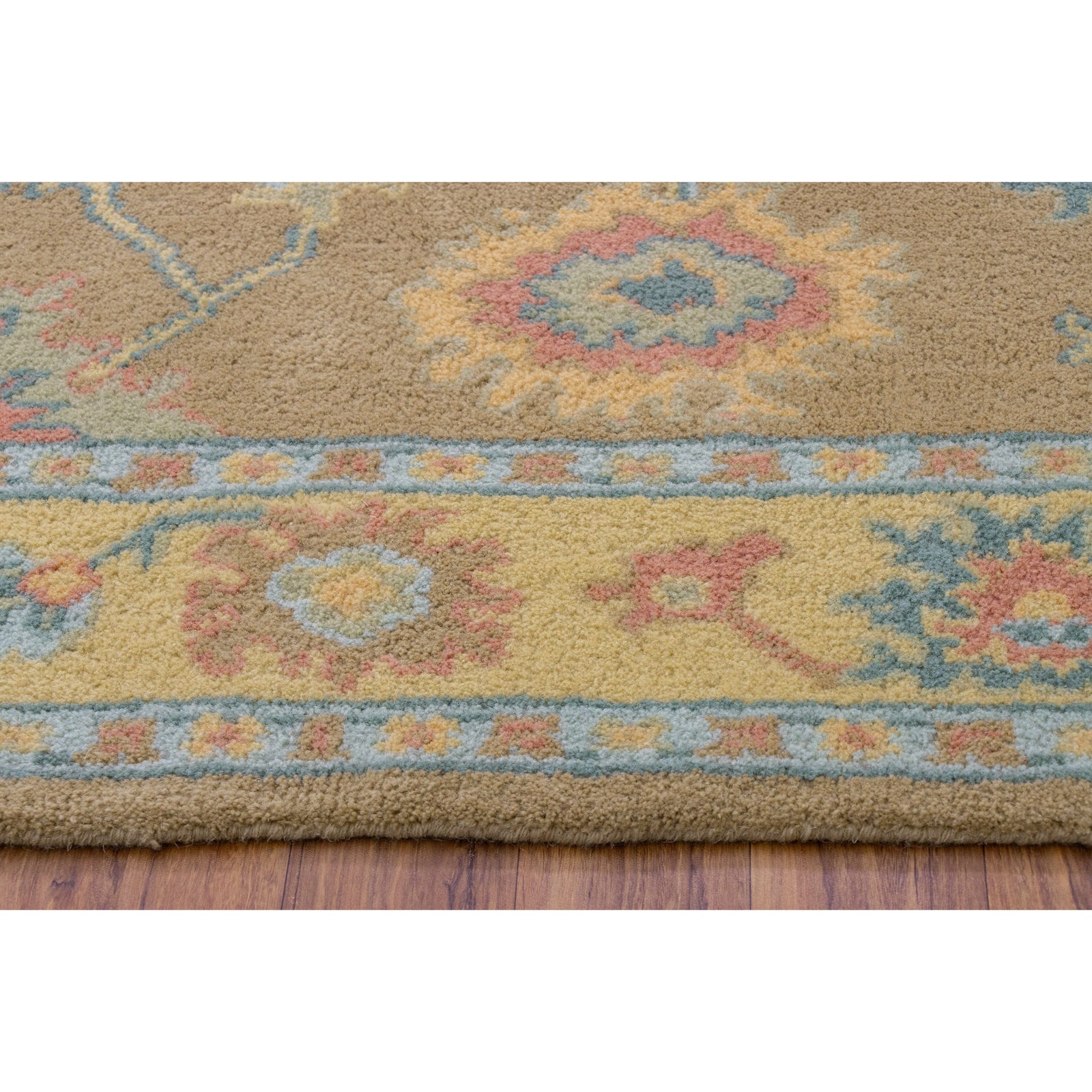 Sienna Wool Handknotted 5x7 Rugs Organic Weave Shop