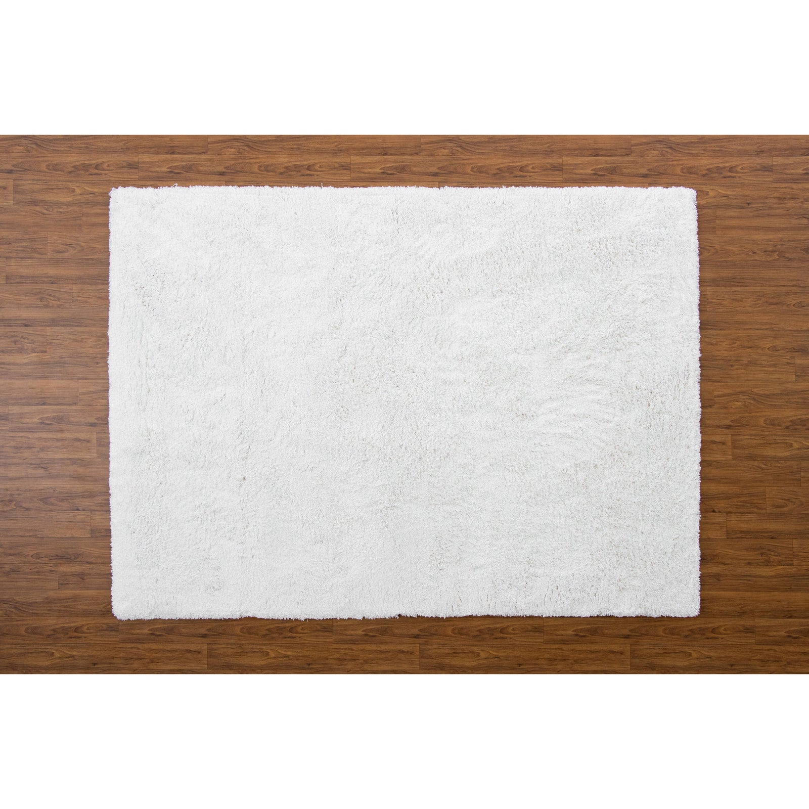 Signature Ivory Cotton Shag handtufted cotton Organic Weave Shop