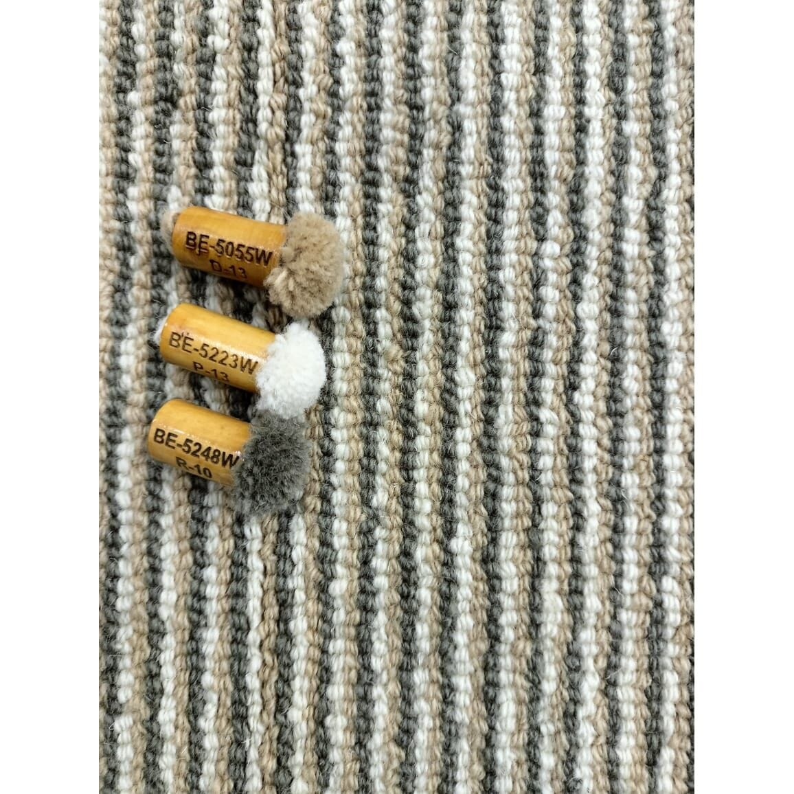 Rowan Earth Wool Sample handtufted wool + cotton shag Organic Weave Shop