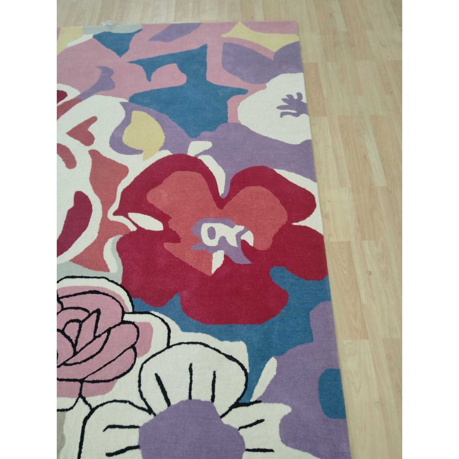 Blossom Wool handtufted wool Organic Weave Shop