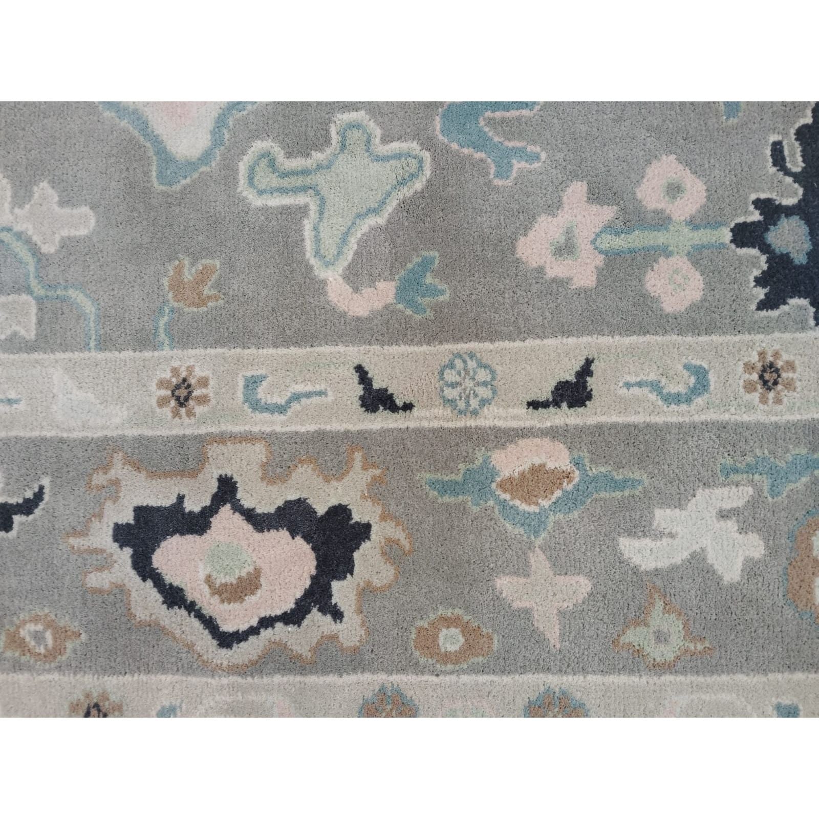 Claridge Grey SAMPLE Rugs Organic Weave Shop