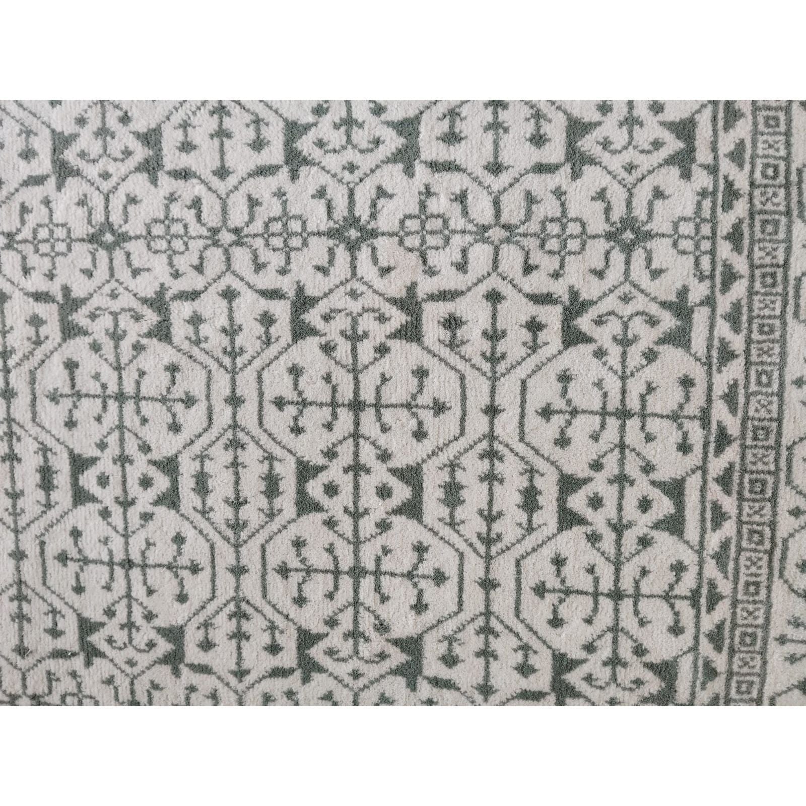 Middleton Green Handknotted Wool handknotted tibetan 60 knot Organic Weave Shop