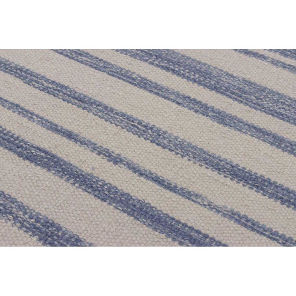 Anderson Strie Stripe Wool Flatweave wool flatweave Organic Weave Shop