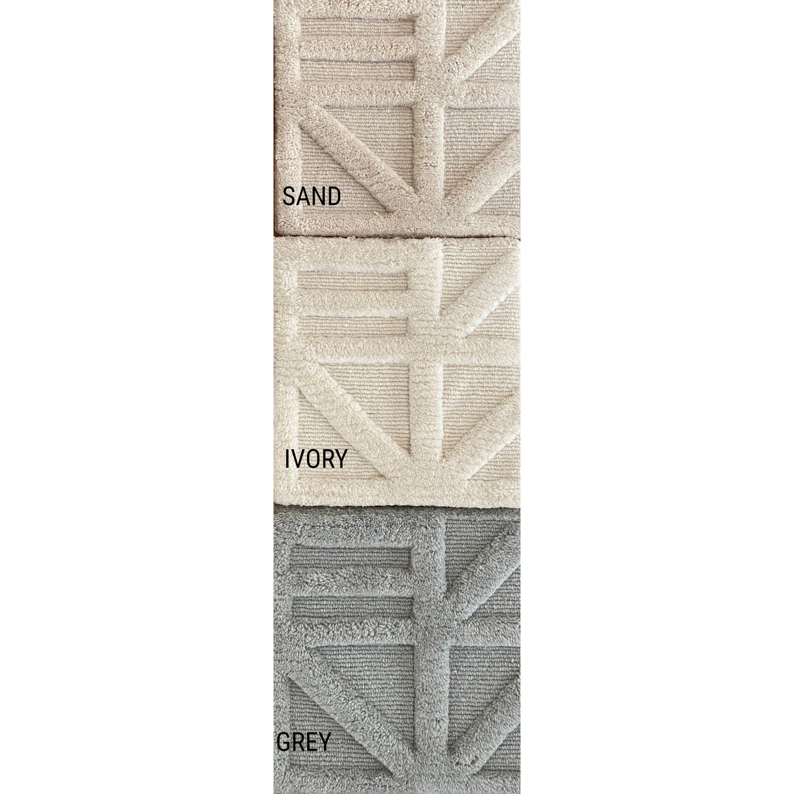 Nina Tibetan Handknotted - 3 colors available handknotted tibetan 60 knot Organic Weave Shop