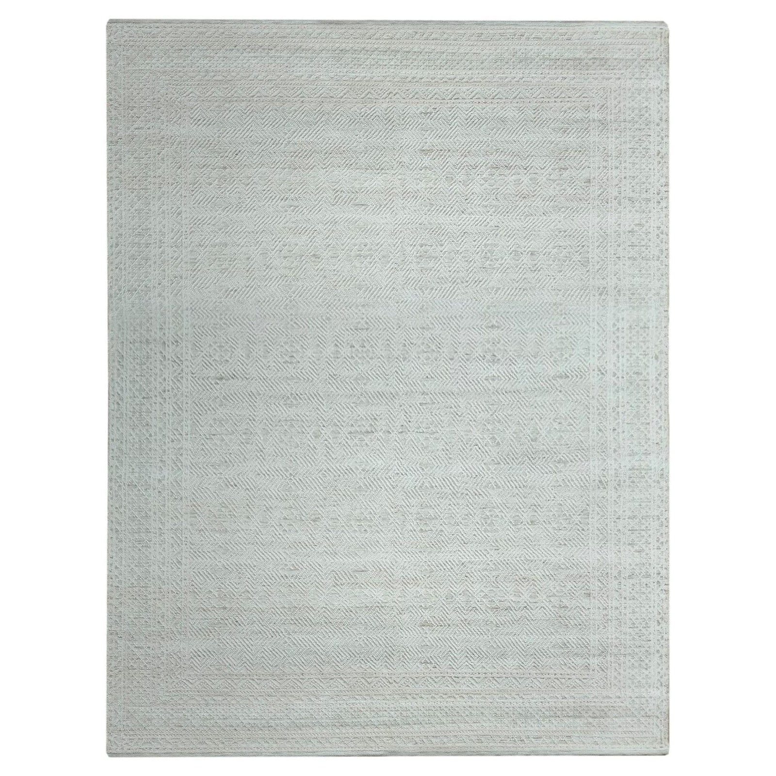Noah Neutral Handknotted 8x10 Rugs Organic Weave Shop