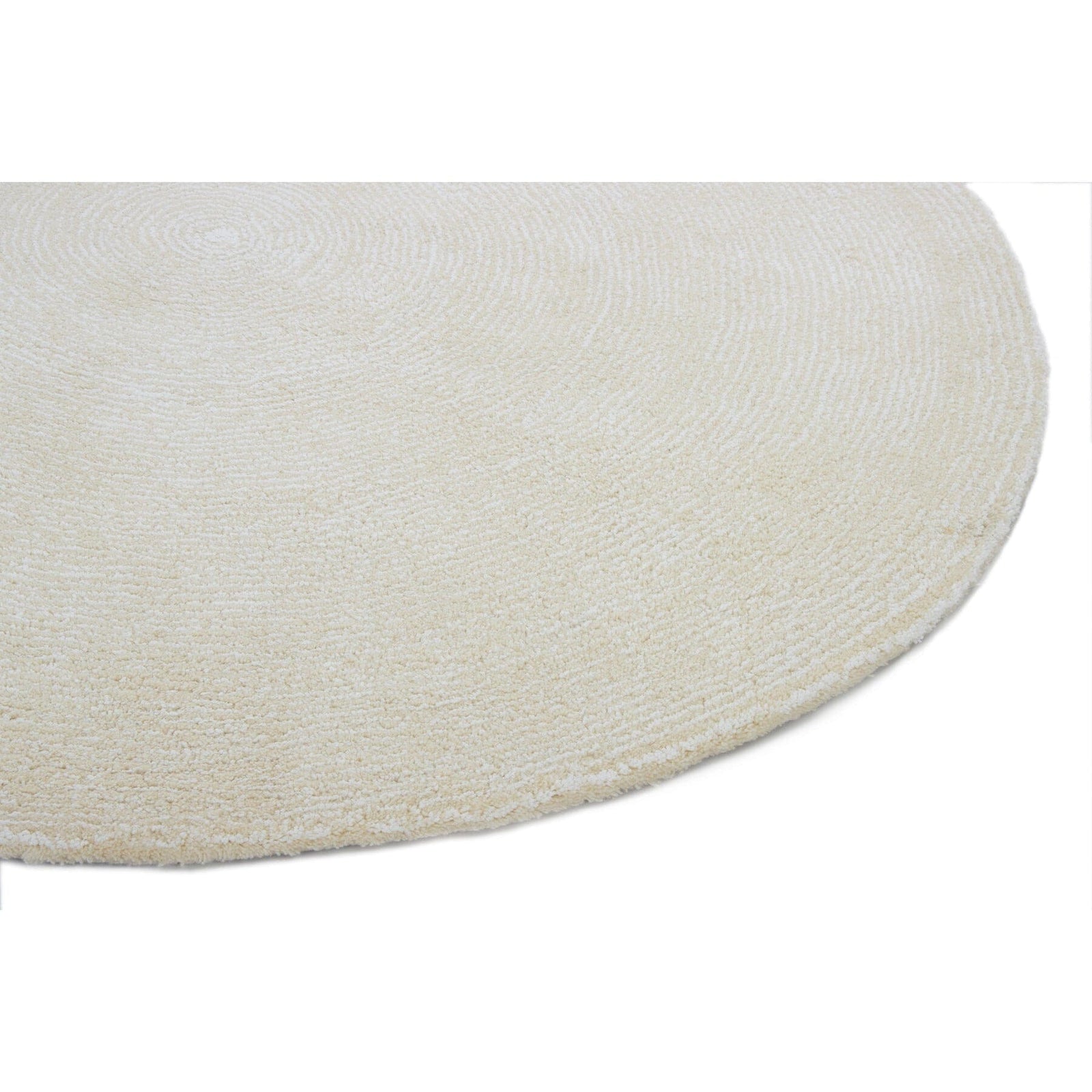 Seersucker Shag Ivory Handknotted SAMPLE samples Organic Weave Shop