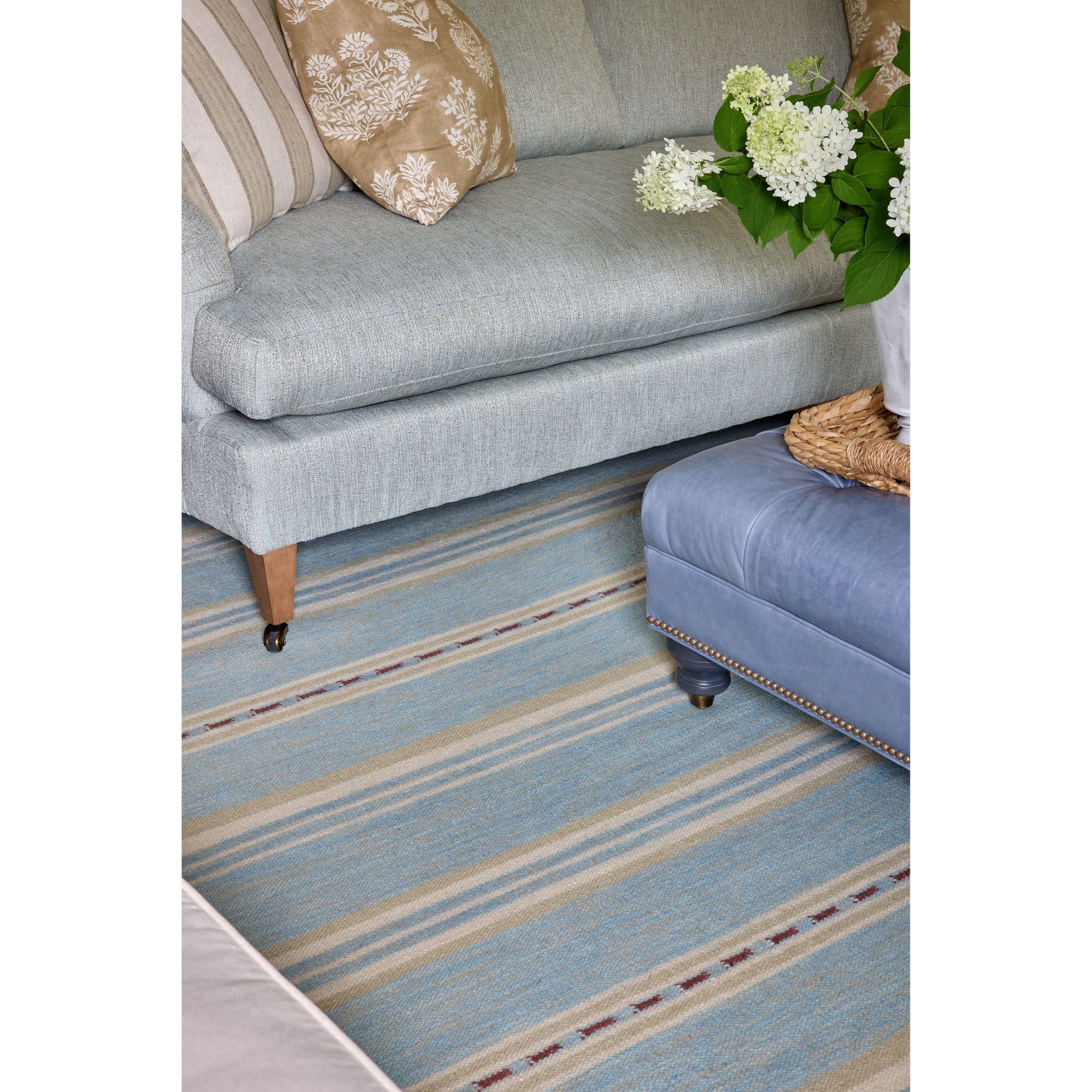 Miles Wool Flatweave wool flatweave Organic Weave Shop