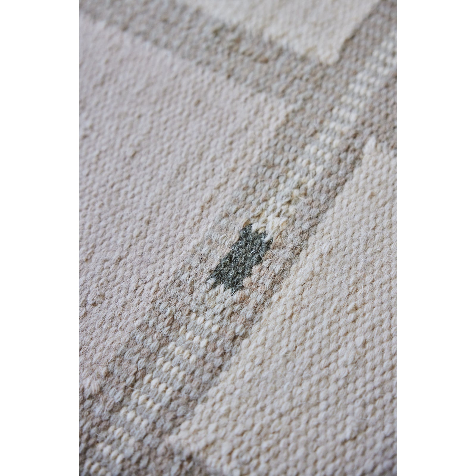 Ferriss Wool Flatweave Neutral wool flatweave Organic Weave Shop