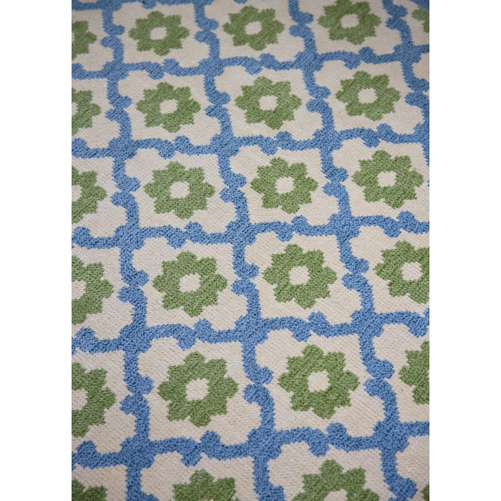 Bloom by Kirsten Francis - Handknotted Wool Rug handknotted tibetan 60 knot Organic Weave Shop