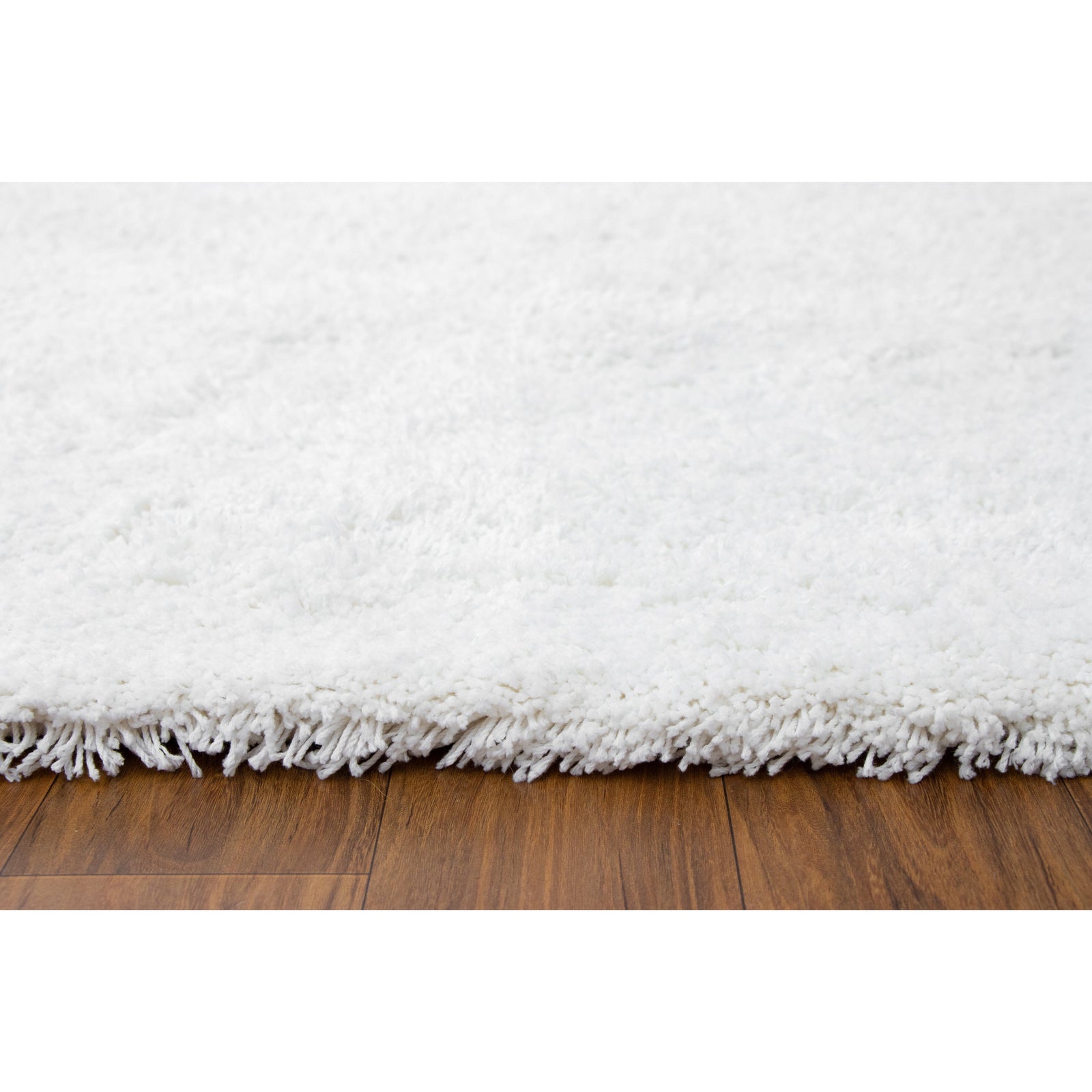 Signature Ivory Cotton Shag handtufted cotton Organic Weave Shop