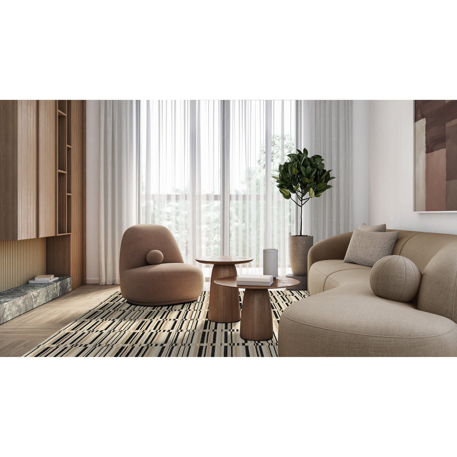 Surbhi Wool Flatweave Black 9x12 wool flatweave Organic Weave Shop