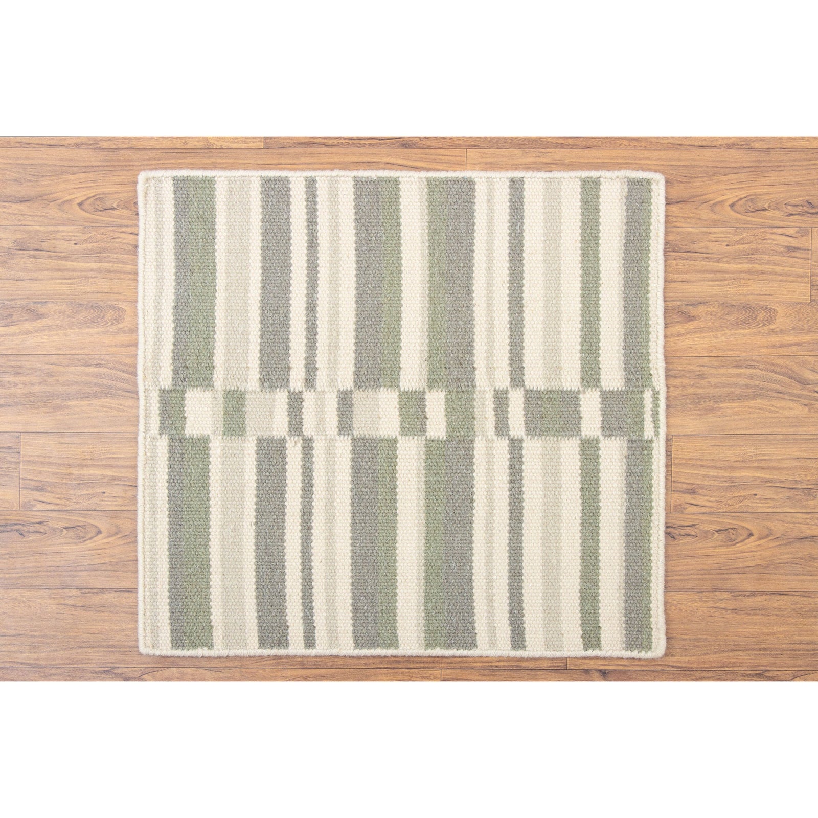 Surbhi Wool Flatweave wool flatweave Organic Weave Shop 6x9 Grey