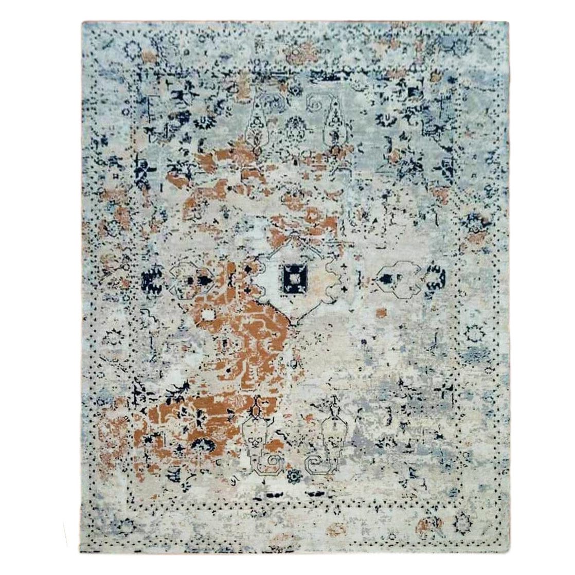 Winter Park - Handknotted Persian Knot handknotted tibetan 60 knot Organic Weave Shop