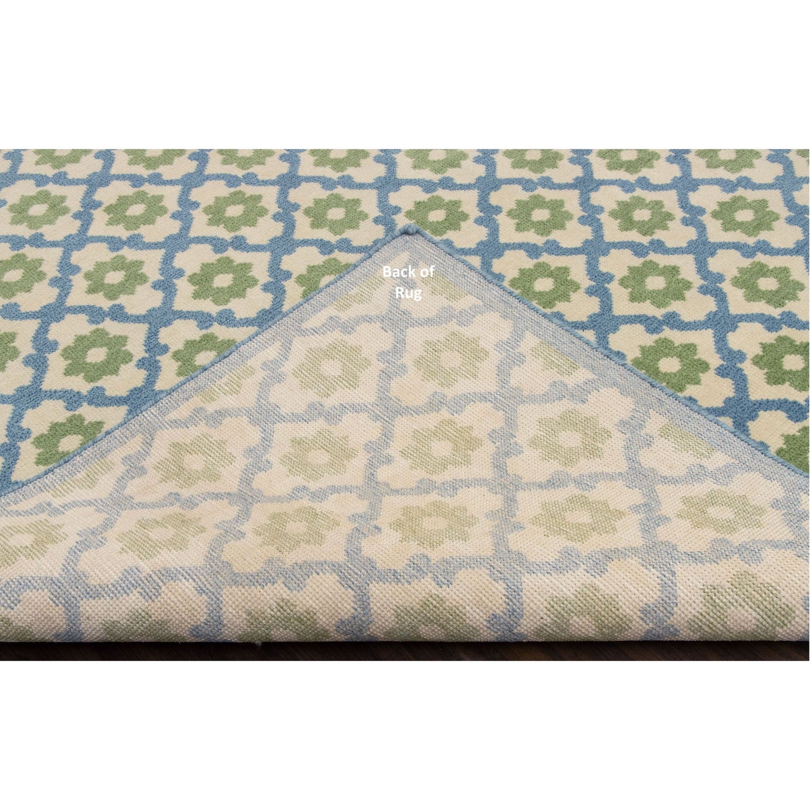 Bloom by Kirsten Francis - Handknotted Wool Rug handknotted tibetan 60 knot Organic Weave Shop