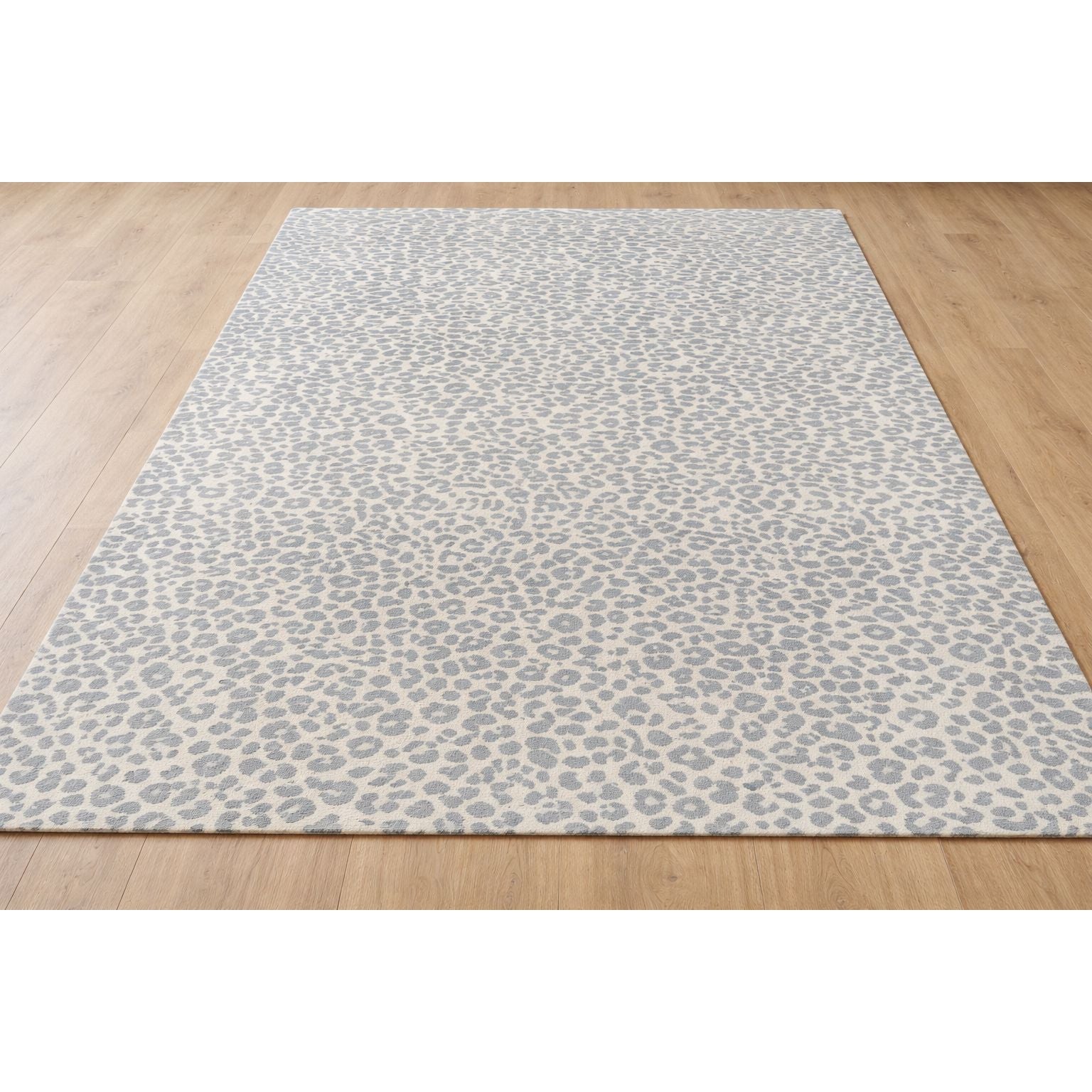 Wild One Grey Wool handtufted wool Organic Weave Shop