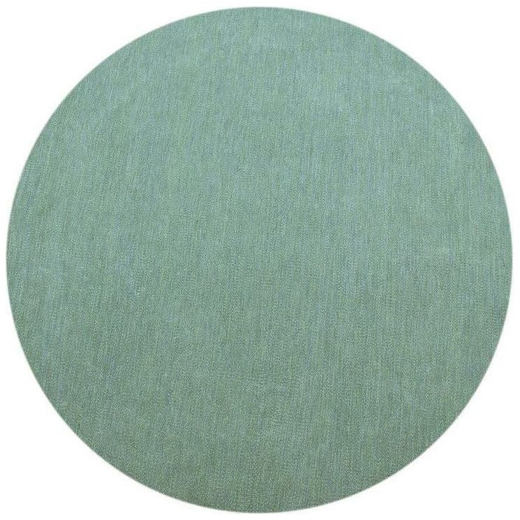 Anderson Wool Flatweave Green wool flatweave Organic Weave Shop