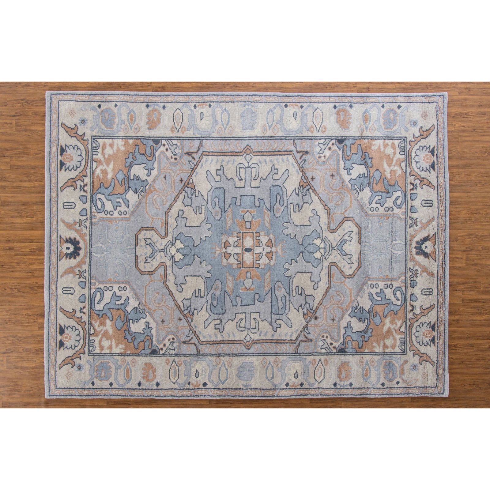 Ballard Multi Handknotted handknotted tibetan 60 knot Organic Weave Shop
