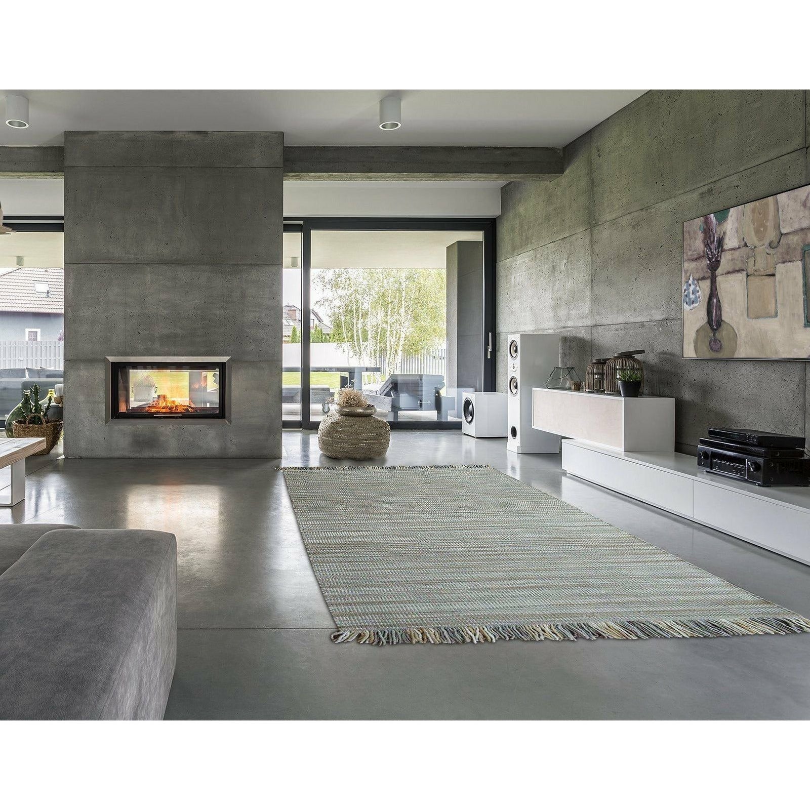 Columbia Wool Flatweave wool flatweave Organic Weave Shop