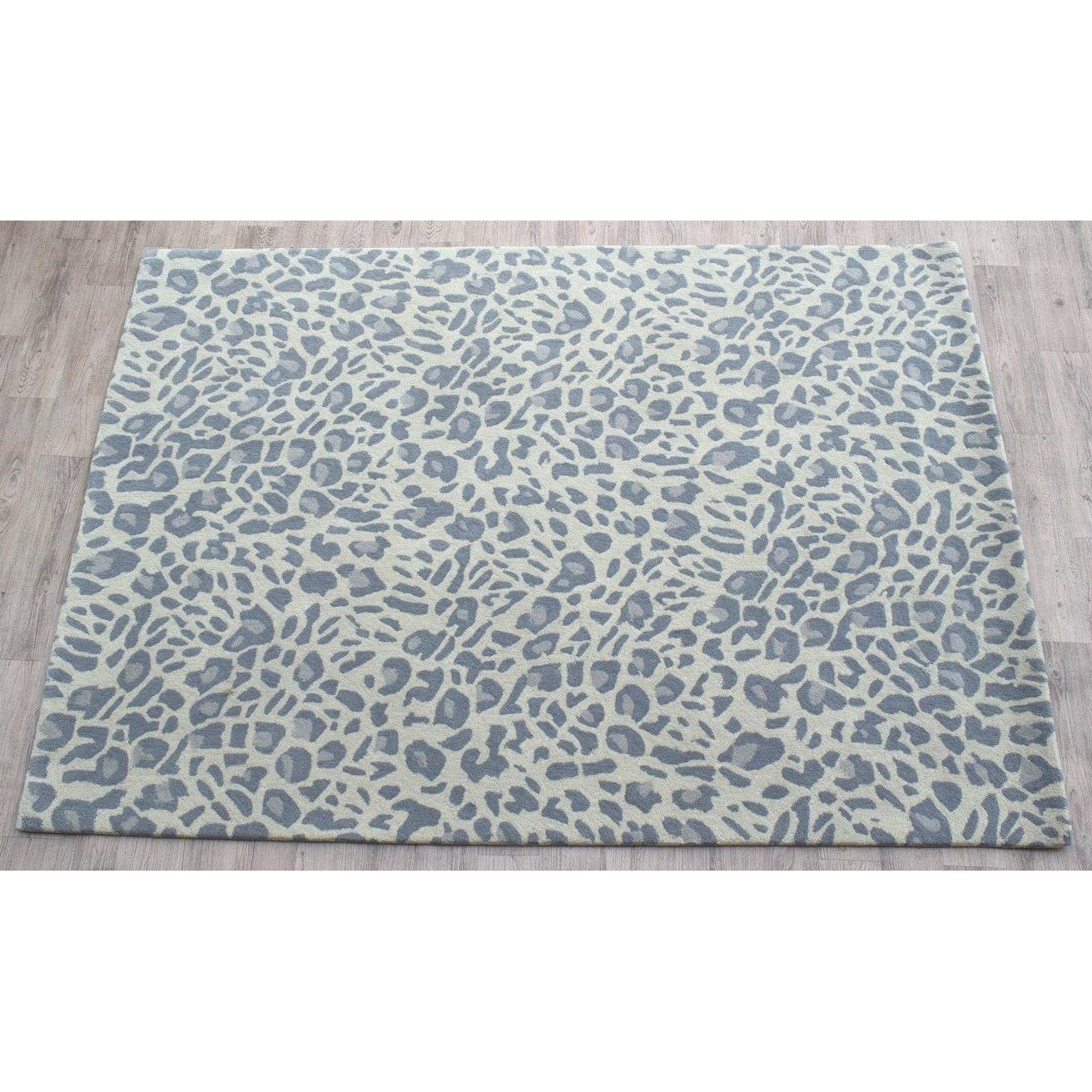 Wild One Grey handtufted wool Organic Weave Shop