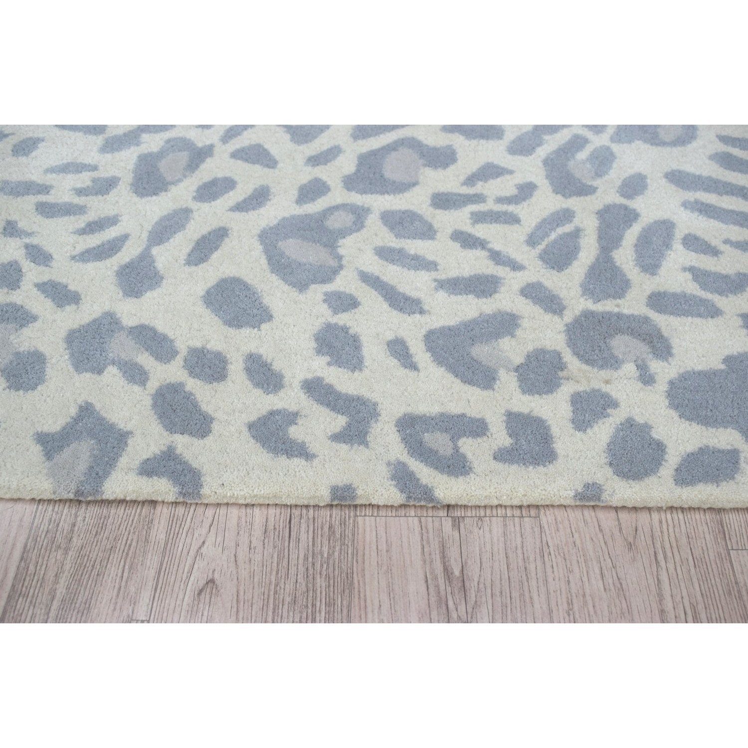 Wild One Grey Wool Rug SAMPLE samples Organic Weave Shop