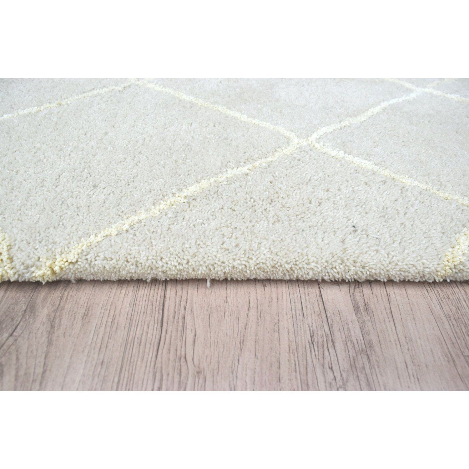Rebel Hope Wool+ Cotton Shag Taupe/Ivory SAMPLE samples Organic Weave Shop