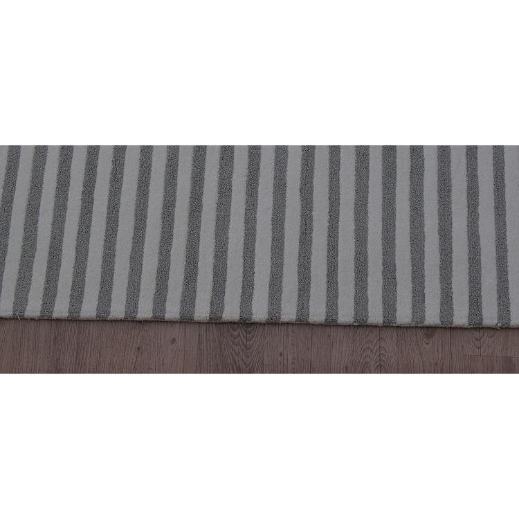 Sailor Stripe Grey/Taupe SAMPLE samples Organic Weave Shop