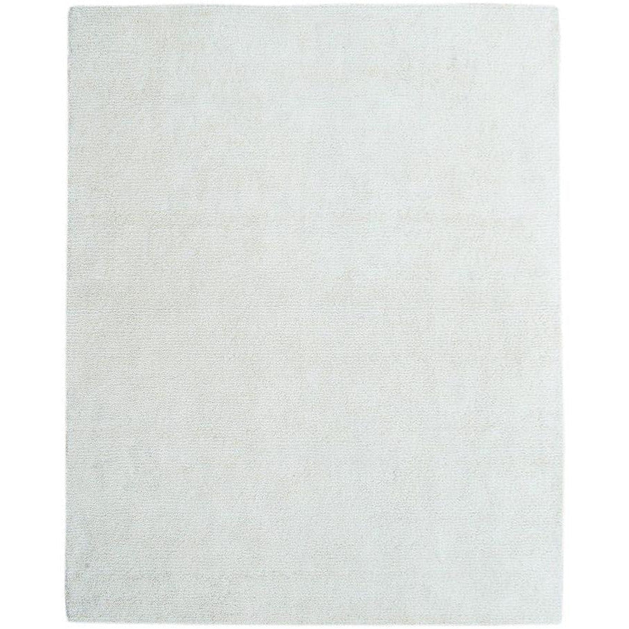 Seersucker Shag Handknotted Ivory handknotted tibetan 60 knot Organic Weave Shop