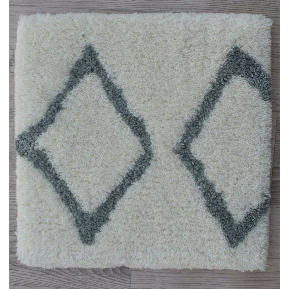 Rebel Wish Handtufted Wool + Cotton Shag SAMPLE handtufted wool + cotton shag Organic Weave Shop