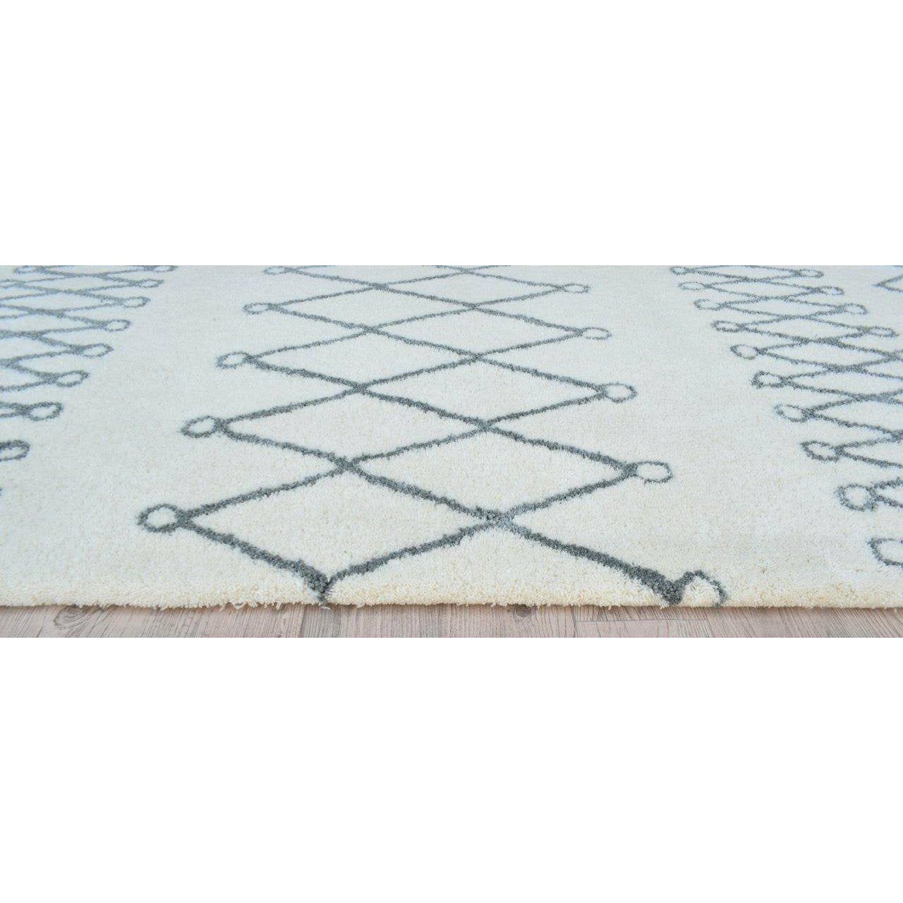 Rebel Wish Handtufted Wool + Cotton Shag SAMPLE handtufted wool + cotton shag Organic Weave Shop