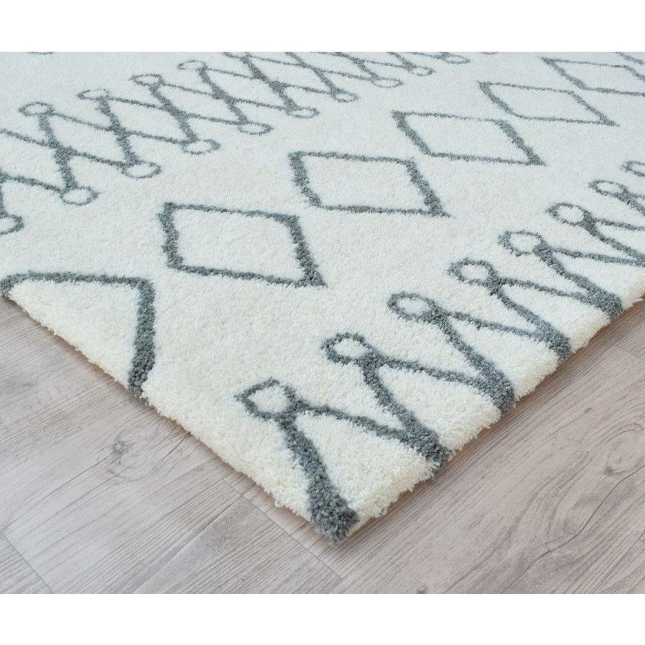 Rebel Wish Handtufted Wool + Cotton Shag SAMPLE handtufted wool + cotton shag Organic Weave Shop 12"x12"
