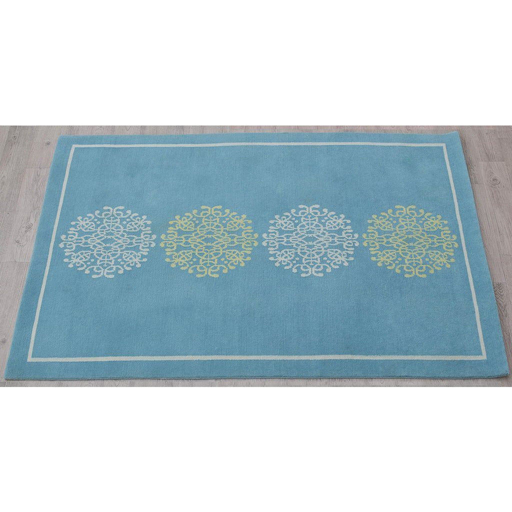 Serenity - Other Colors Available handknotted tibetan 60 knot Organic Weave Shop