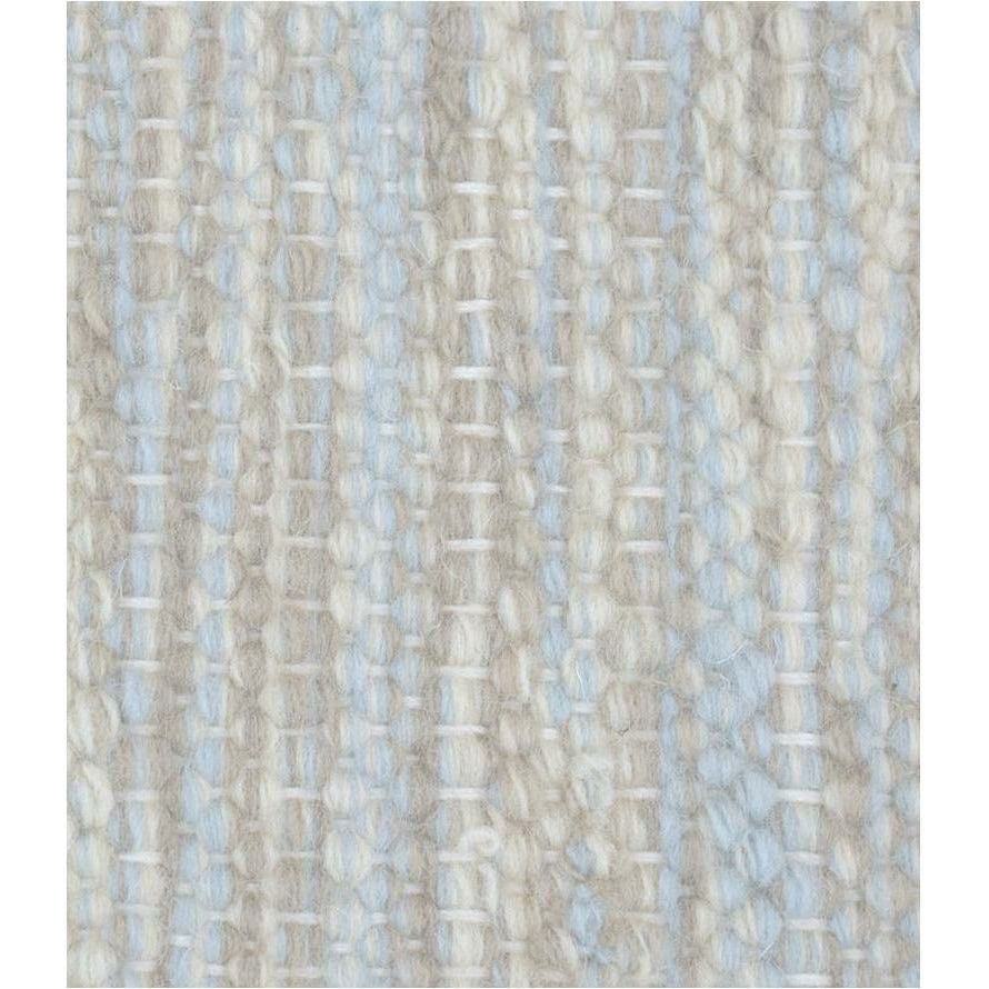 Anderson Wool Flatweave Taupe/Blue wool flatweave Organic Weave Shop
