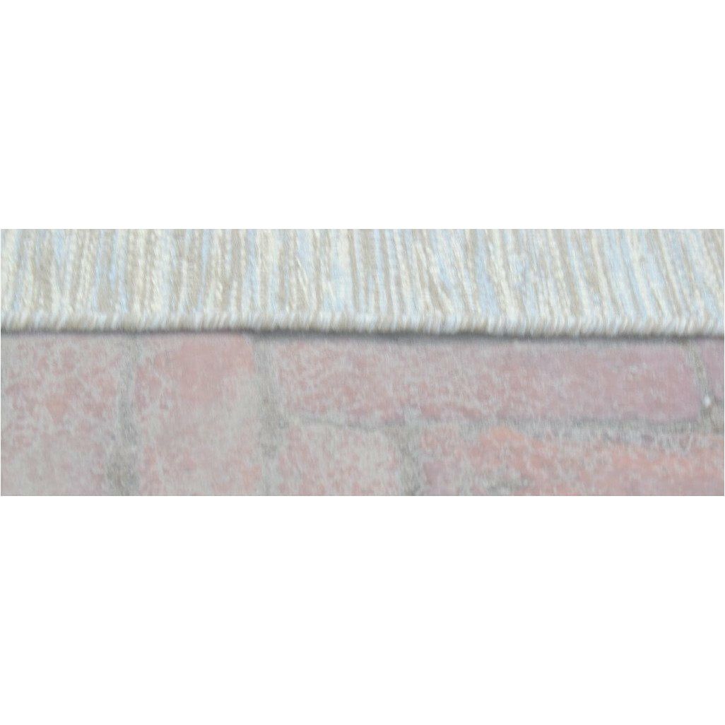 Anderson Wool Flatweave Taupe/Blue wool flatweave Organic Weave Shop