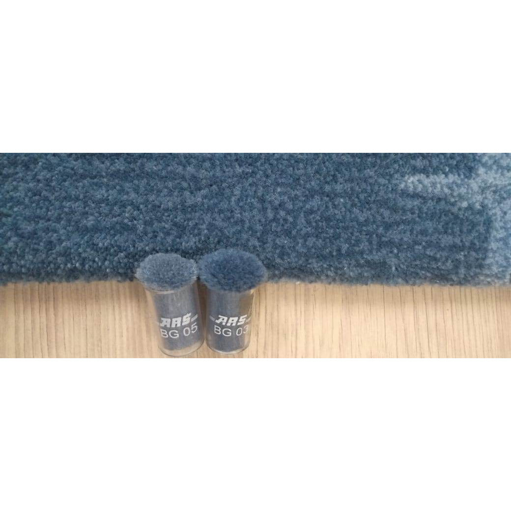 Pebbles Blue handtufted wool Organic Weave Shop