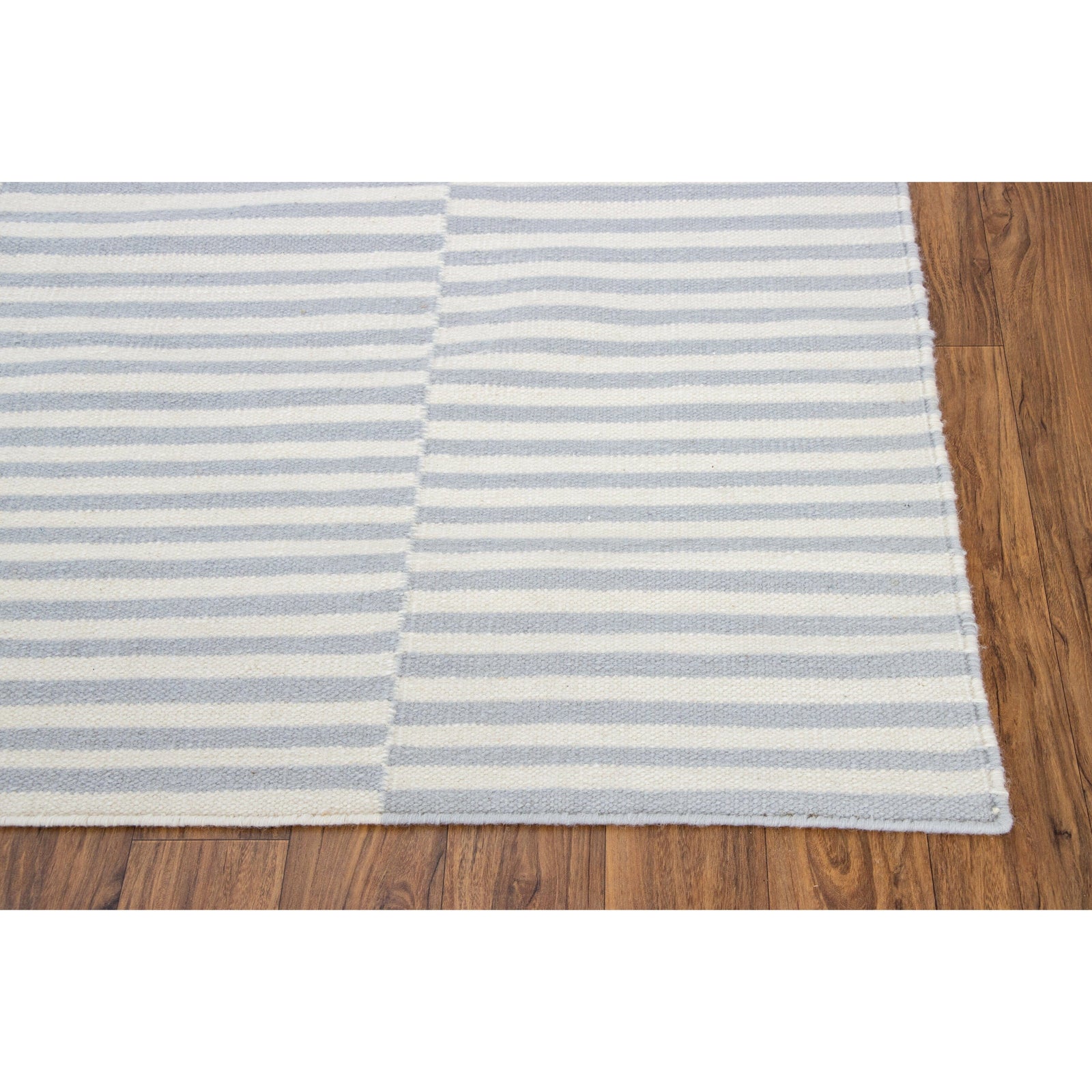 Tate Grey Wool Flatweave wool flatweave Organic Weave Shop