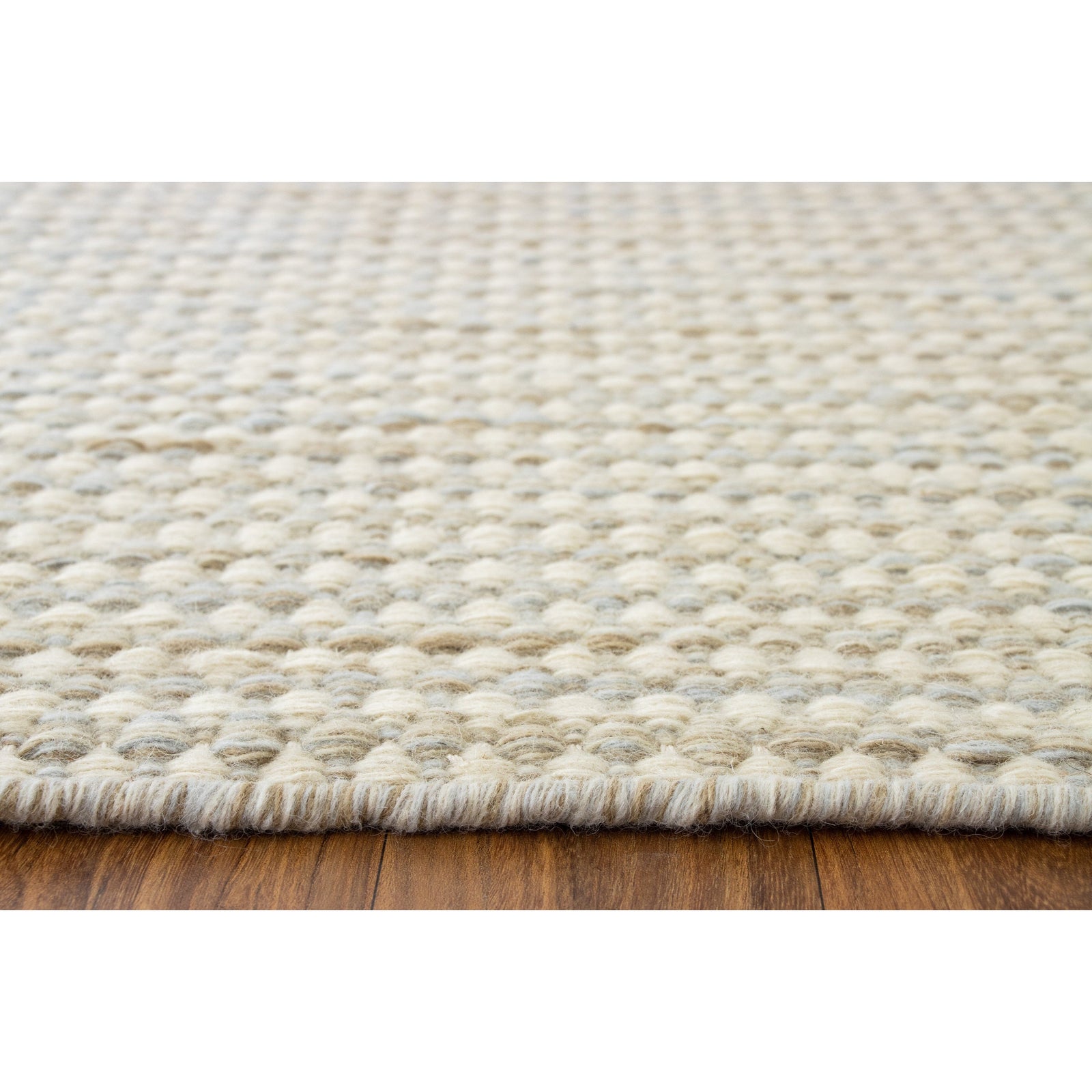 Whitney Taupe Wool Flatweave wool flatweave Organic Weave Shop