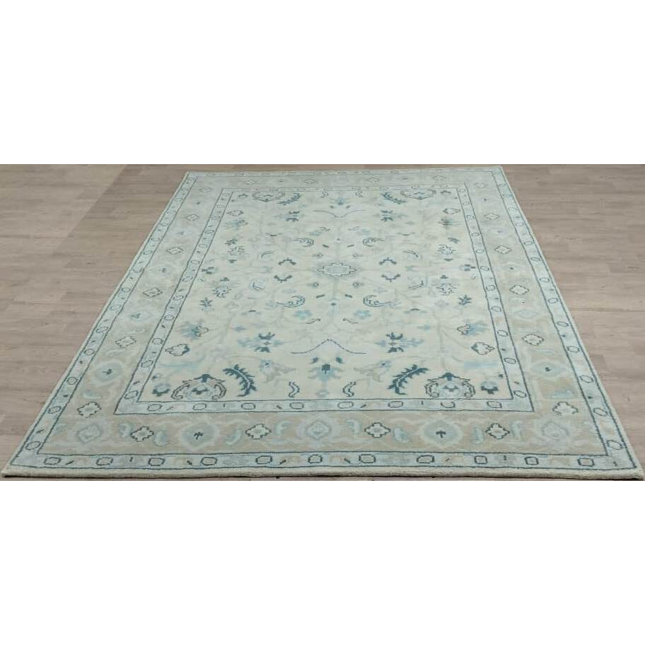 Lucerne Neutral Handknotted handknotted tibetan 60 knot Organic Weave Shop