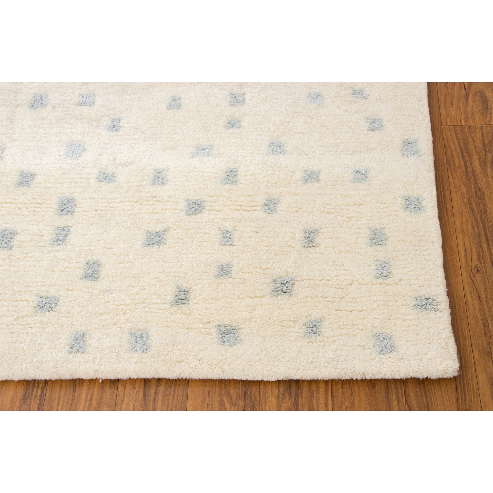 Erica Grey Wool Shag handtufted wool + cotton shag Organic Weave Shop