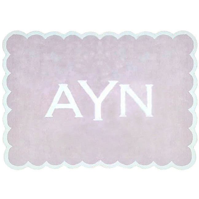 Monogram - Choose your Colors! children's Organic Weave Shop