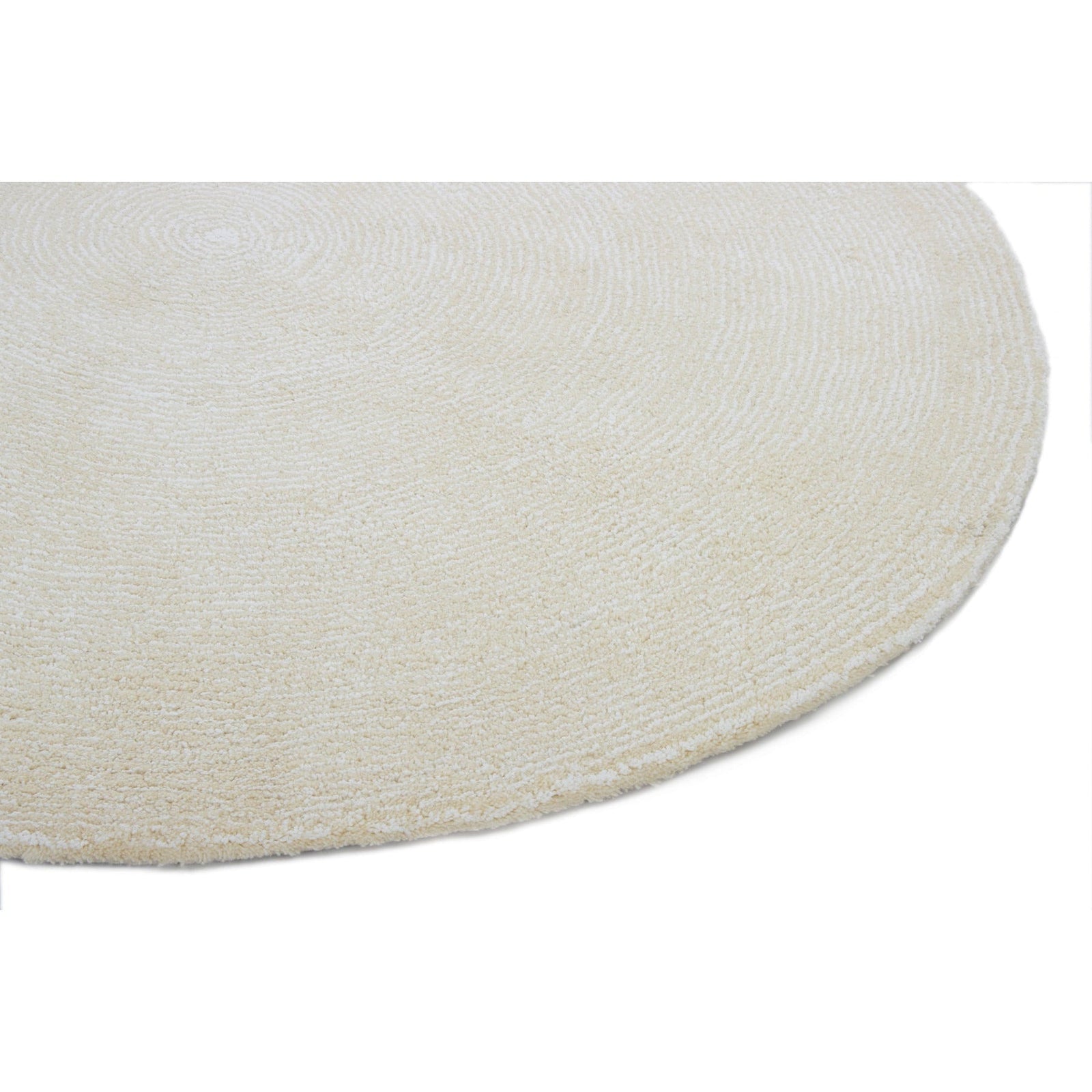 Seersucker Shag Handknotted Ivory handknotted tibetan 60 knot Organic Weave Shop