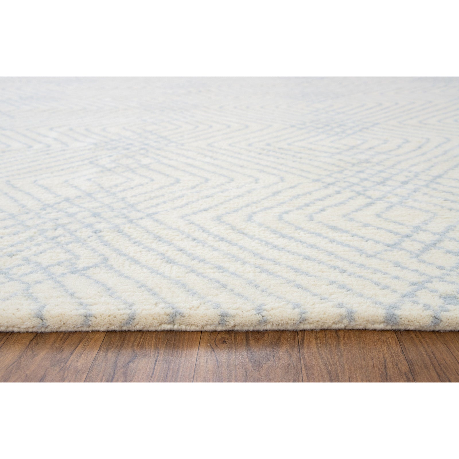 Pavillion Blue Handknotted handknotted tibetan 60 knot Organic Weave Shop