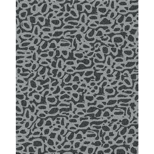 Pebbles Grey/Black handtufted wool Organic Weave Shop 8'x10'