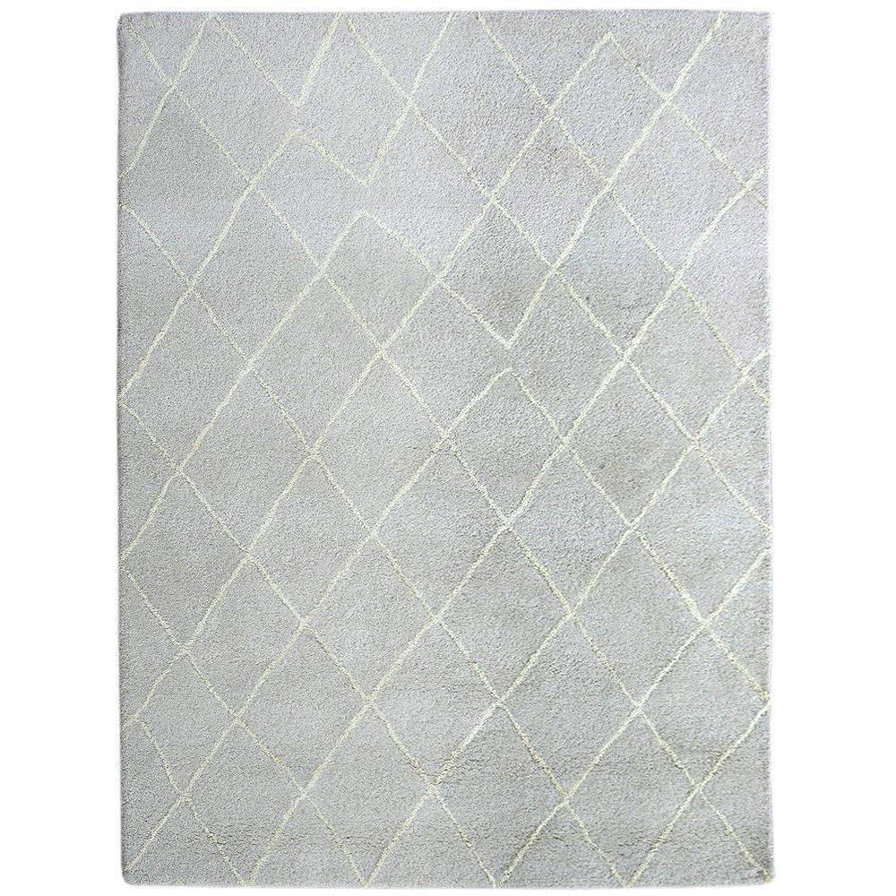 Rebel Hope Wool+ Cotton Shag Taupe/Ivory SAMPLE samples Organic Weave Shop
